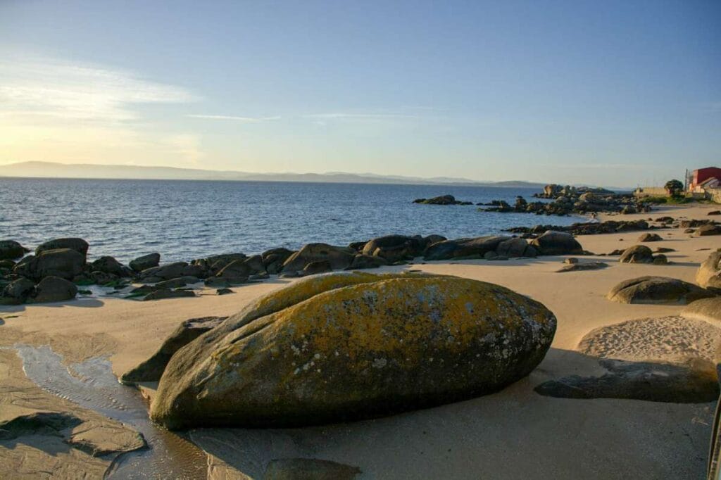 playa de O Touro, Ribeira.
