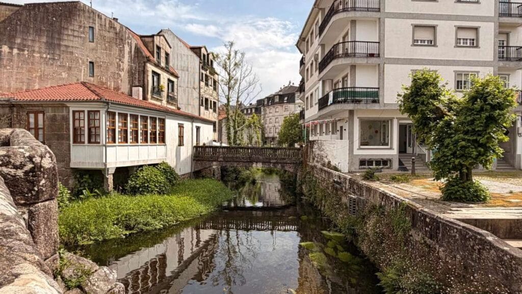 Río Bermaña, Caldas de Reis.